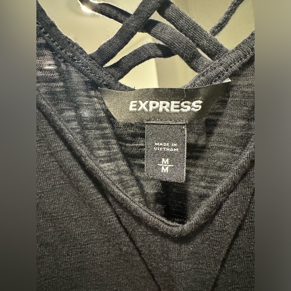 Express maxi dress with side slit and back detail - Picture 3 of 4